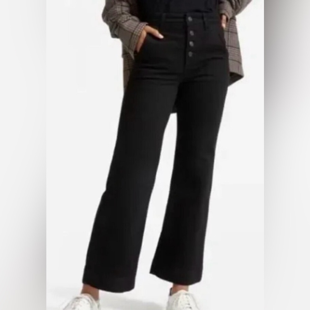 Everlane Black High-Waisted Women Jeans